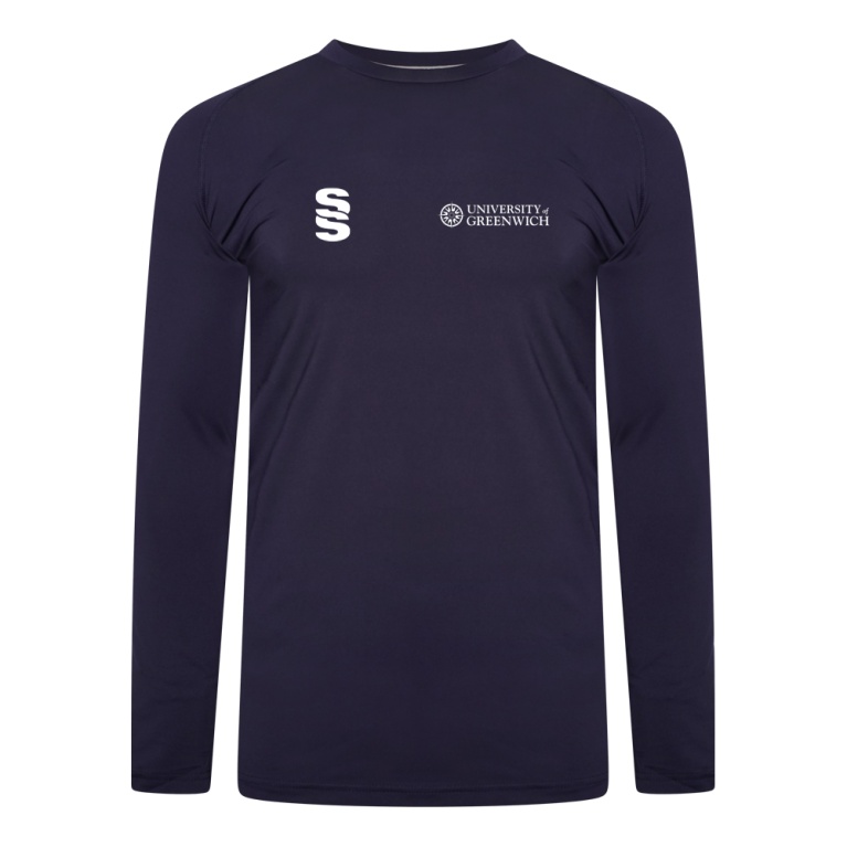 Dual Long Sleeve Baselayer : Navy
