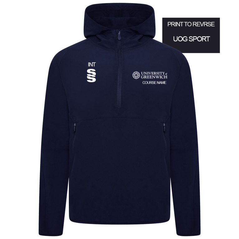 University of Greenwich - 1/4 Zip Rain-Jacket